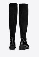 Stiefel aus Leder mit Kette und mit elastischem Schaft, schwarz, 93-D-504-1-38, Bild 5