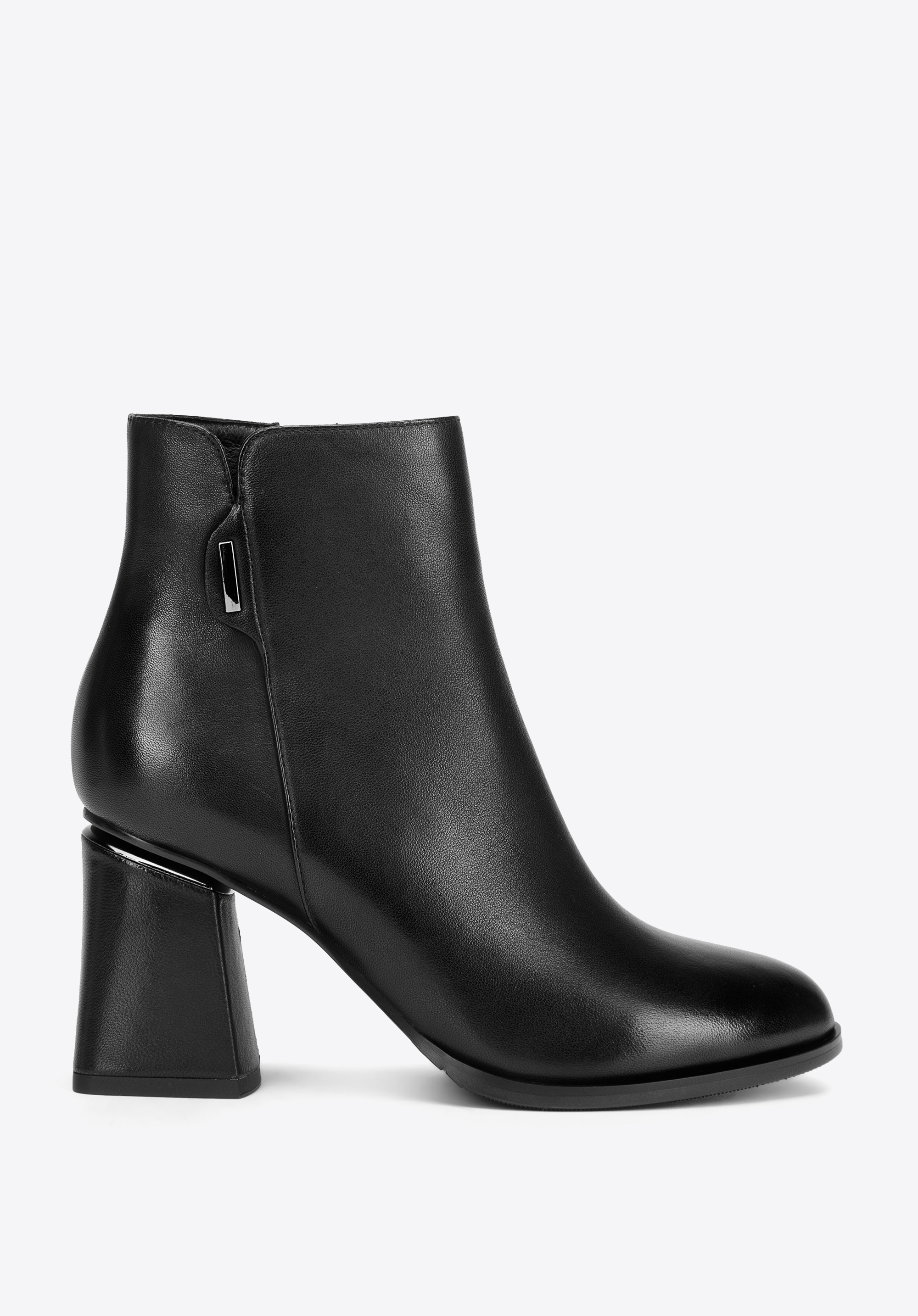 Stiefelette aus Leder