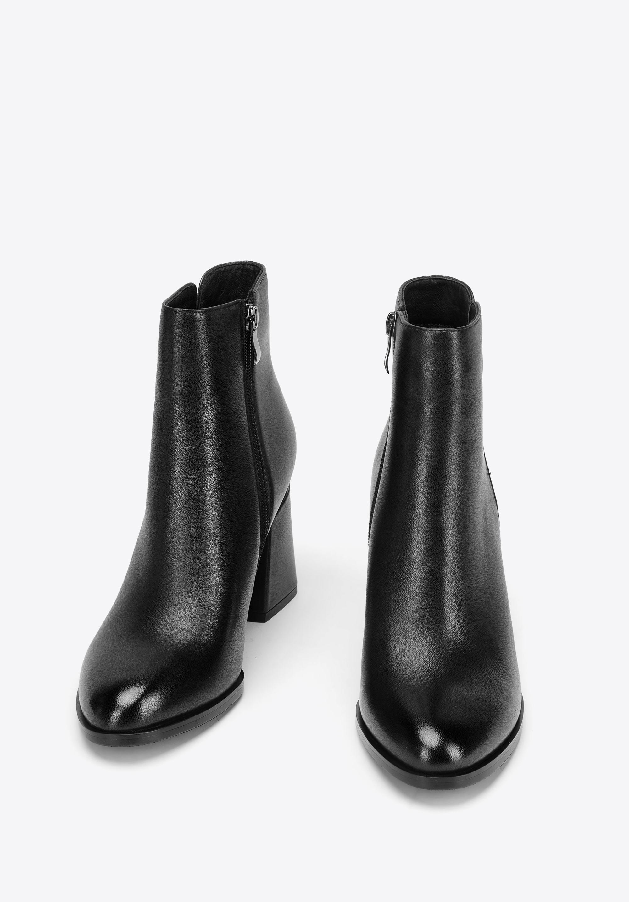 Stiefelette aus Leder