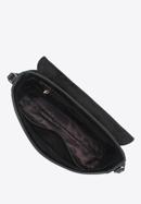Umhängetasche aus Leder für Damen, schwarz, 95-4-666-1, Bild 3