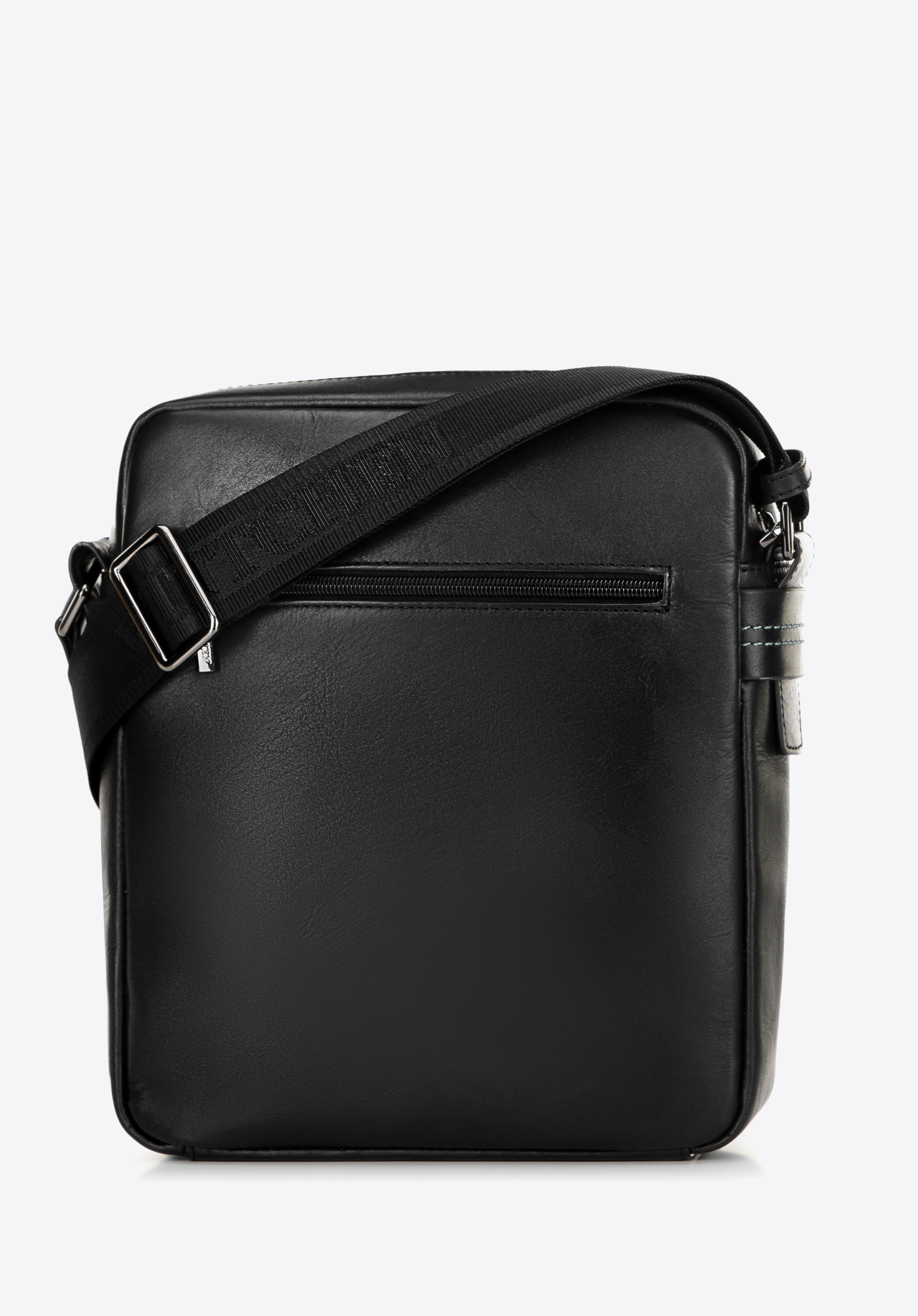 Umhängetasche aus Leder für Herren, schwarz, 100-4U-804-1, Bild 1