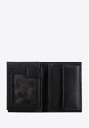 Vertikale Herrenbrieftasche aus Leder, schwarz, 02-1-265-5L, Bild 2