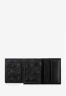 Vertikale Herrenbrieftasche aus Leder, schwarz, 02-1-265-5L, Bild 3