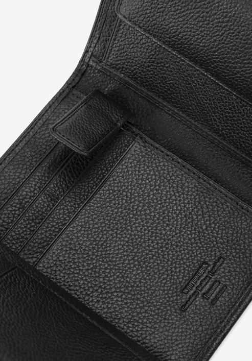 Vertikale Herrenbrieftasche aus Leder, schwarz, 02-1-265-5L, Bild 8