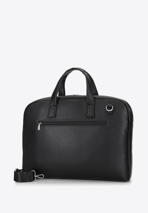 WEICHE LAPTOPTASCHE UNISEX, schwarz, 29-3P-001-1, Bild 2