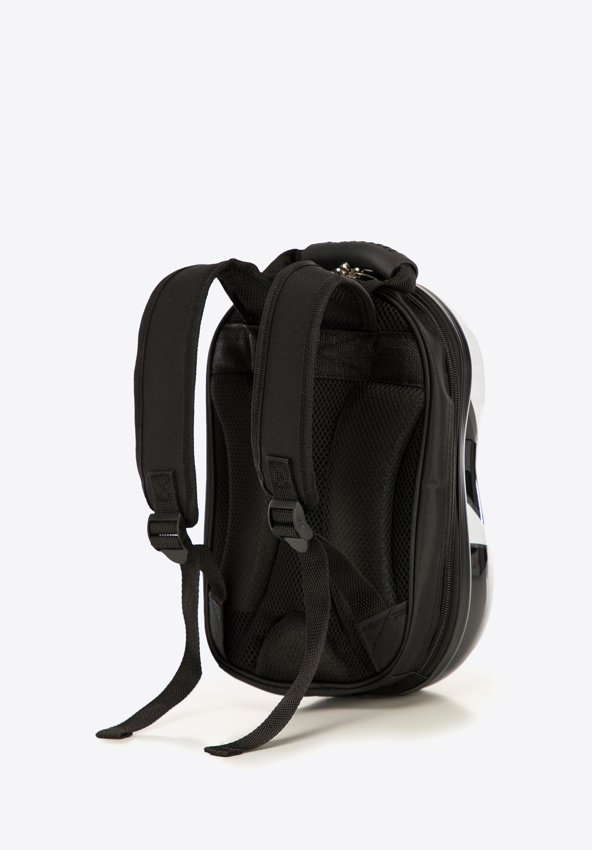 Rucksack für Kinder, aus ABS-Material, schwarz-weiß, 56-3K-005-PP, Bild 1