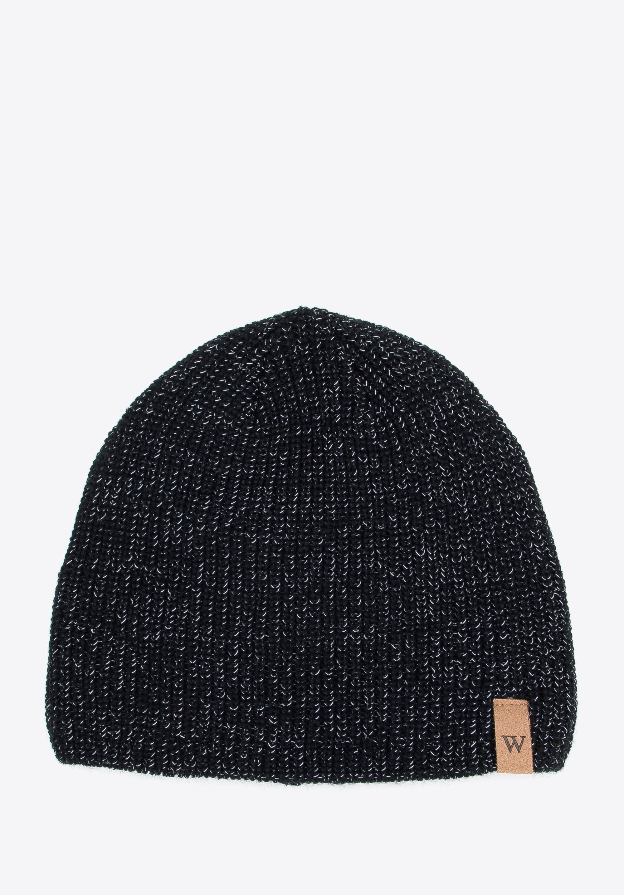 Wintermütze für Herren.mit reflektierenden Fasern, schwarz, 95-HF-017-1, Bild 1