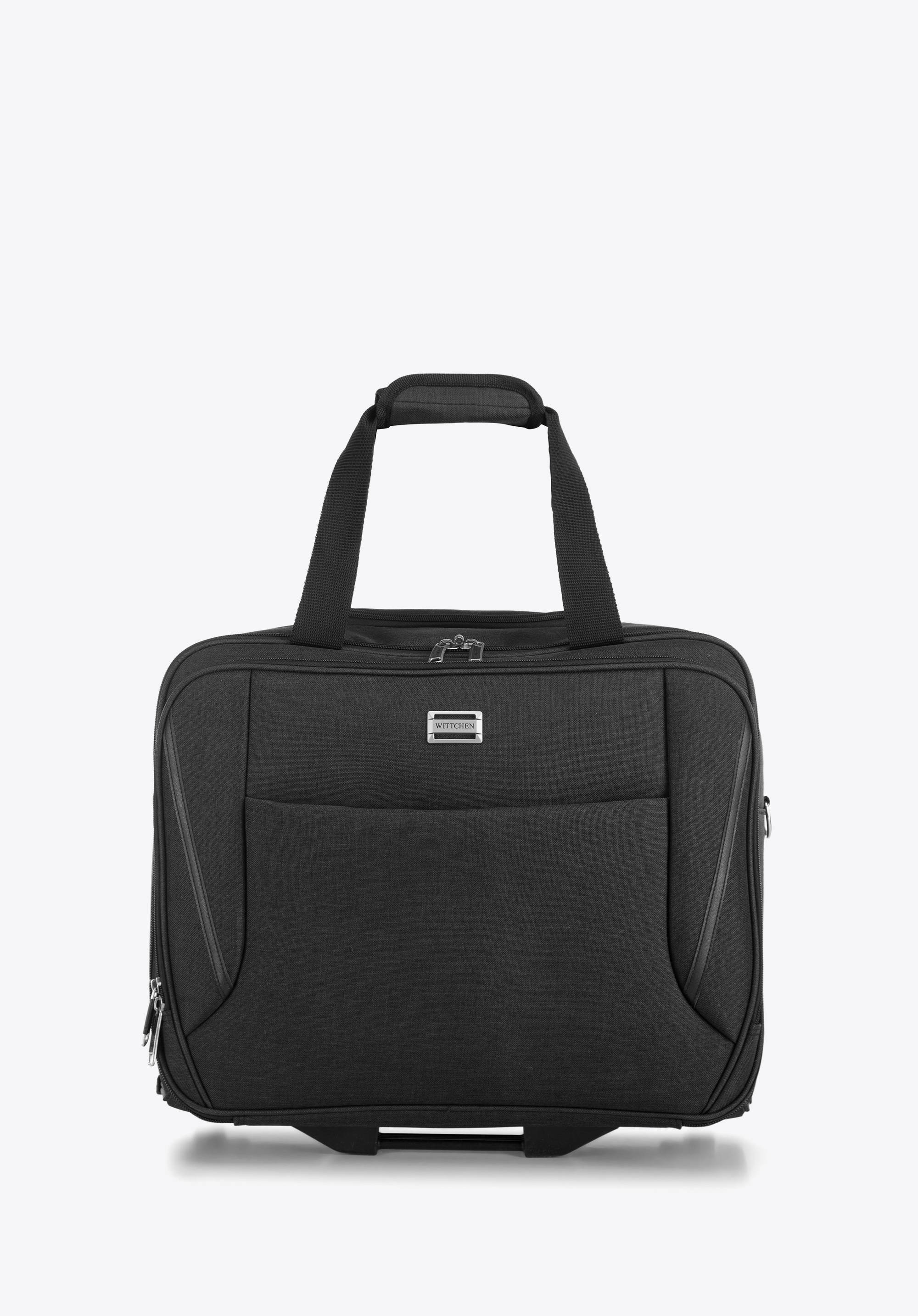 Businesstasche mit Rollen, schwarzgrau, 56-3S-508-10, Bild 1