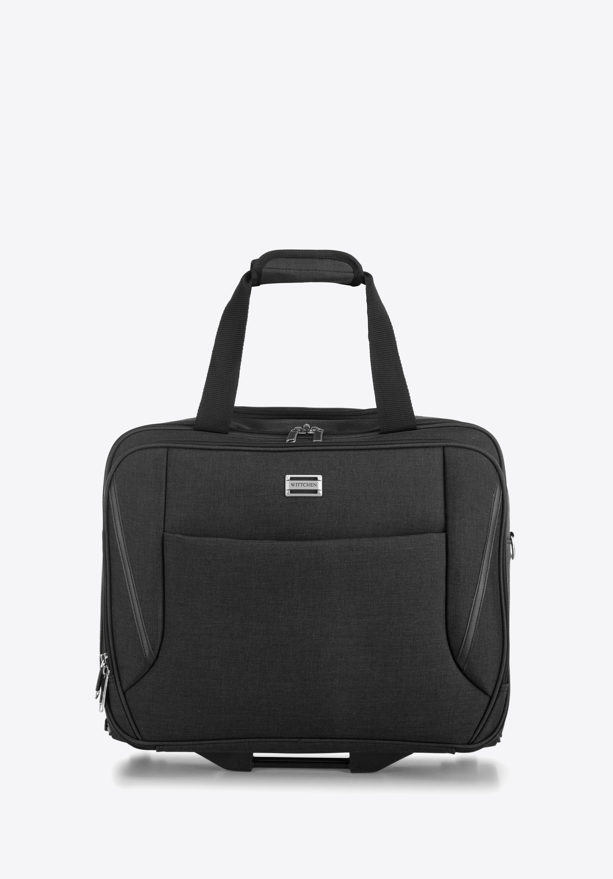 Business-Tasche auf Rollen, schwarzgrau, 56-3S-508-10, Bild 1