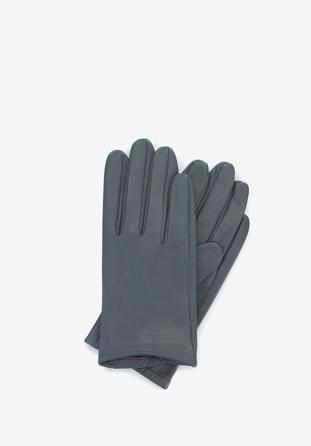 Damenhandschuhe aus Leder, schwarzgrau, 46-6-309-S-L, Bild 1