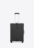 Mittlerer Koffer mit buntem Reißverschluss, schwarzgrau, 56-3S-502-91, Bild 3