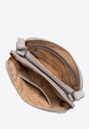 Dámská dvoukomorová kabelka z ekologické kůže s ozdobnými klopami, šedá, 97-4Y-613-4, Obrázek 3