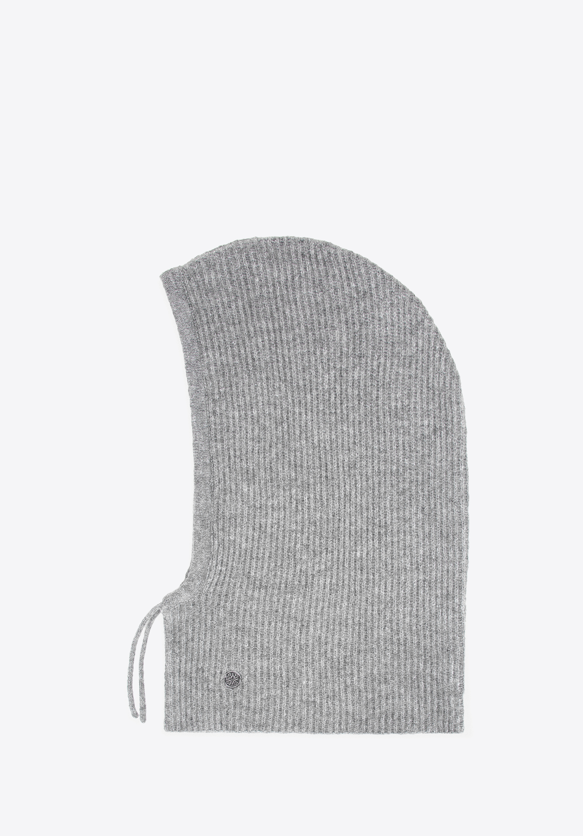 Dámská kukla ze směsi vlny, šedá, 101-HF-200-8, Obrázek 1