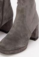 Dámské boty, šedá, 93-D-965-8-39, Obrázek 6