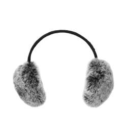 Dámské klapky na uši, šedá, 95-HF-018-8, Obrázek 1