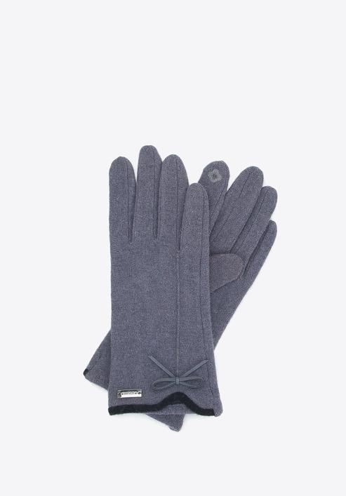 Dámské rukavice, šedá, 47-6A-004-0-U, Obrázek 1