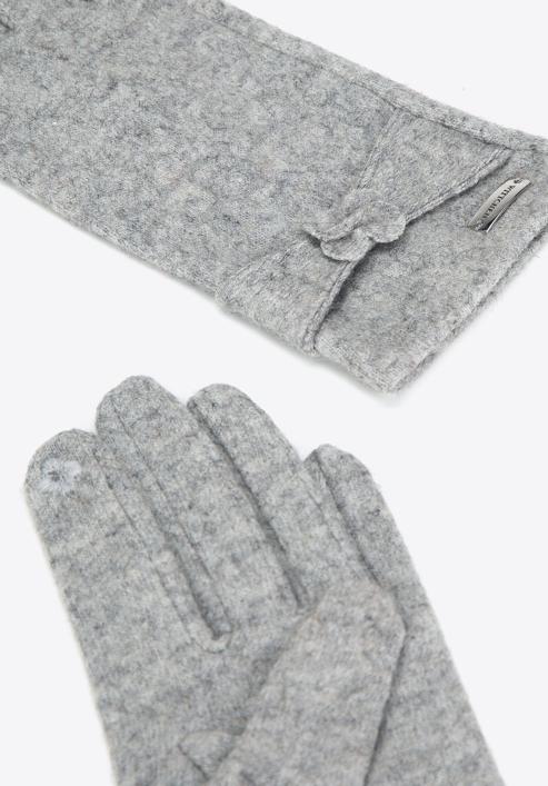 Dámské rukavice, šedá, 47-6A-001-8-U, Obrázek 4