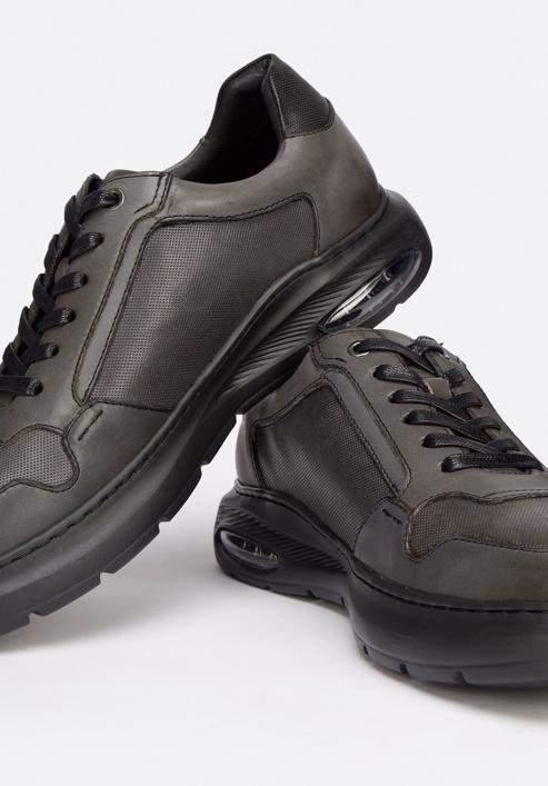 Panské boty, šedá, 93-M-902-8-40, Obrázek 7