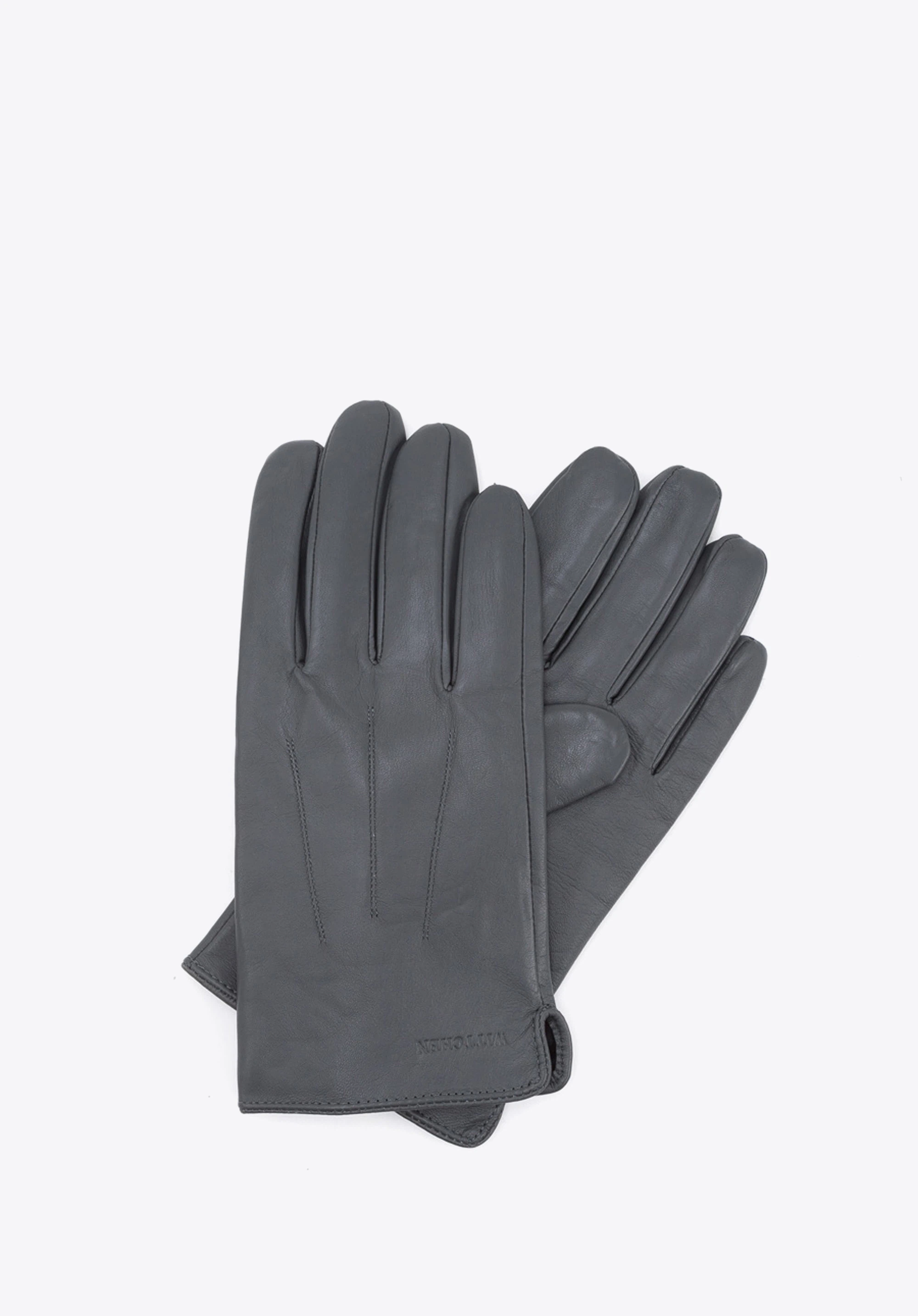 Pánské rukavice, šedá, 39-6L-308-S-X, Obrázek 1