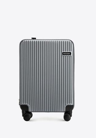 Kabinové zavazadlo s polykarbonátů, šedá, 56-3P-401-01, Obrázek 1