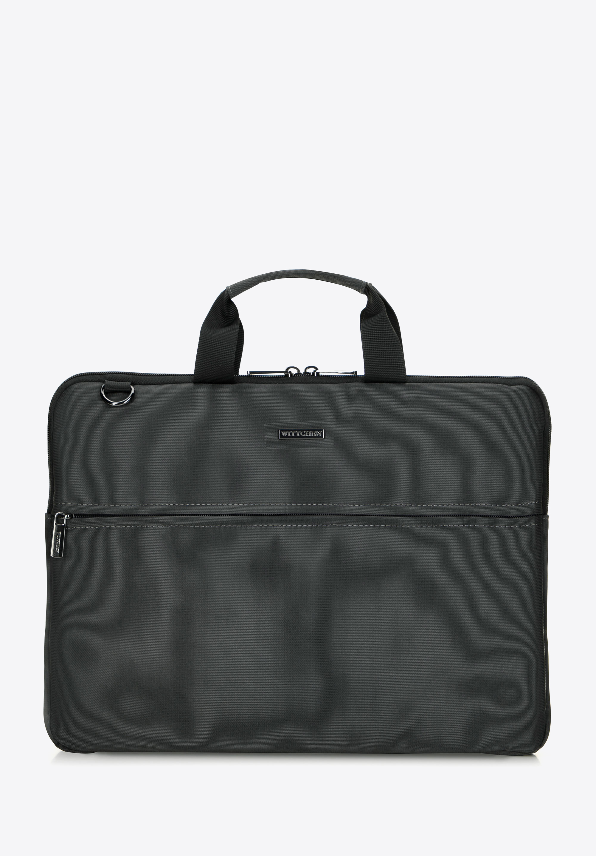 Pouzdro na 15,6" notebook s popruhem, šedá, 99-3P-202-8, Obrázek 1