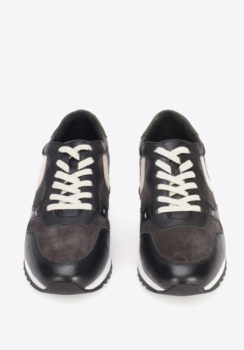 Panské boty, šedo-bílá, 93-M-508-N-40, Obrázek 3