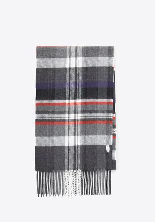 Pánský šátek, šedo-červená, 97-7M-X04-X3, Obrázek 1