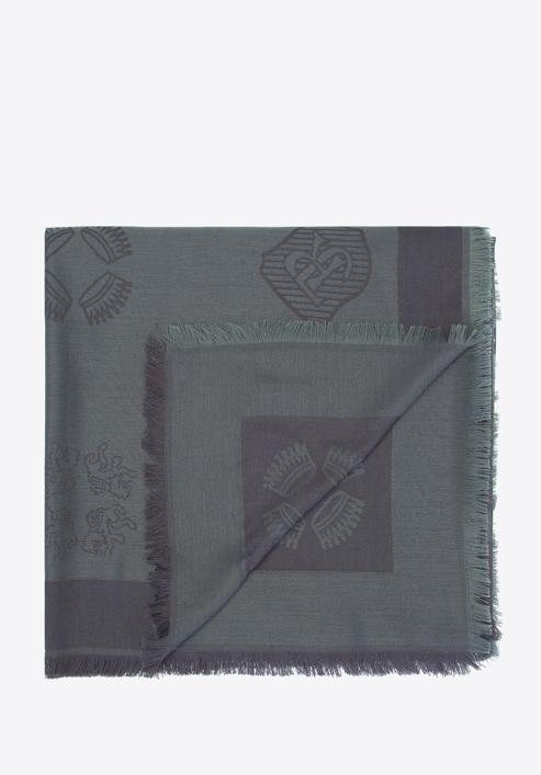 Dámský šátek, šedo-tyrkysová, 93-7F-008-4, Obrázek 3