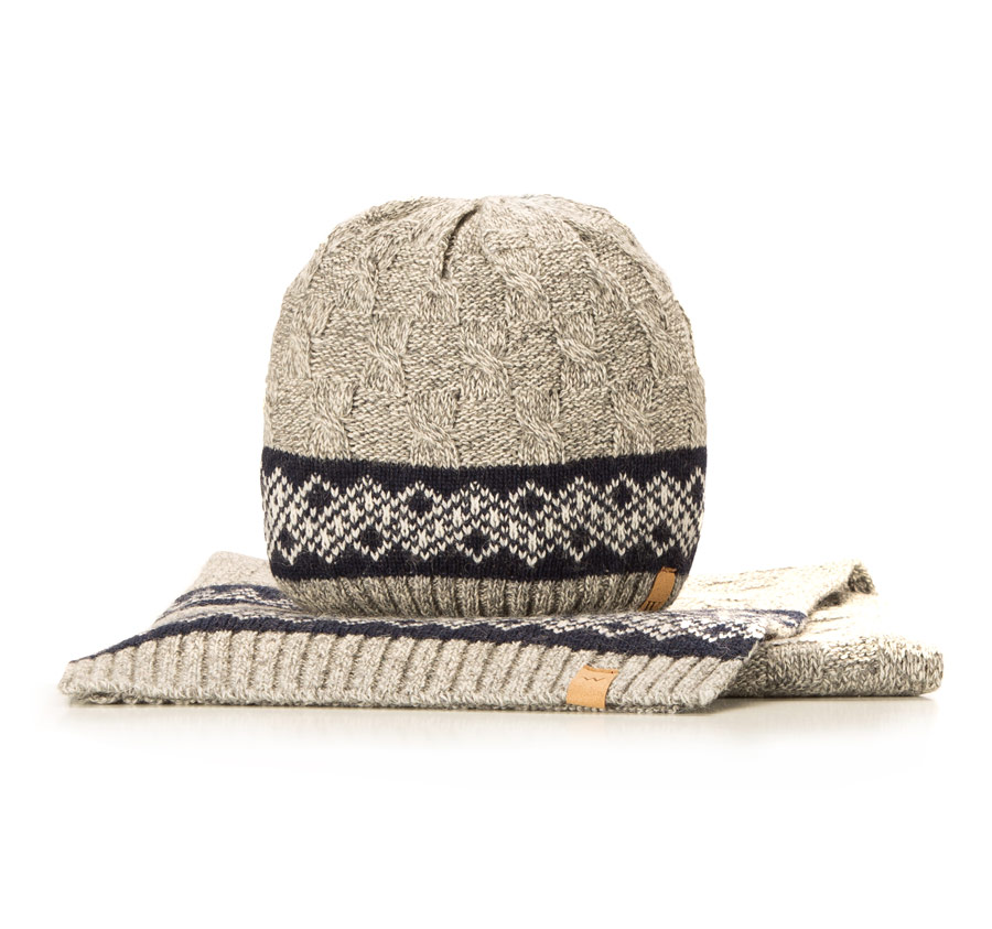 Набор шапка + шарф