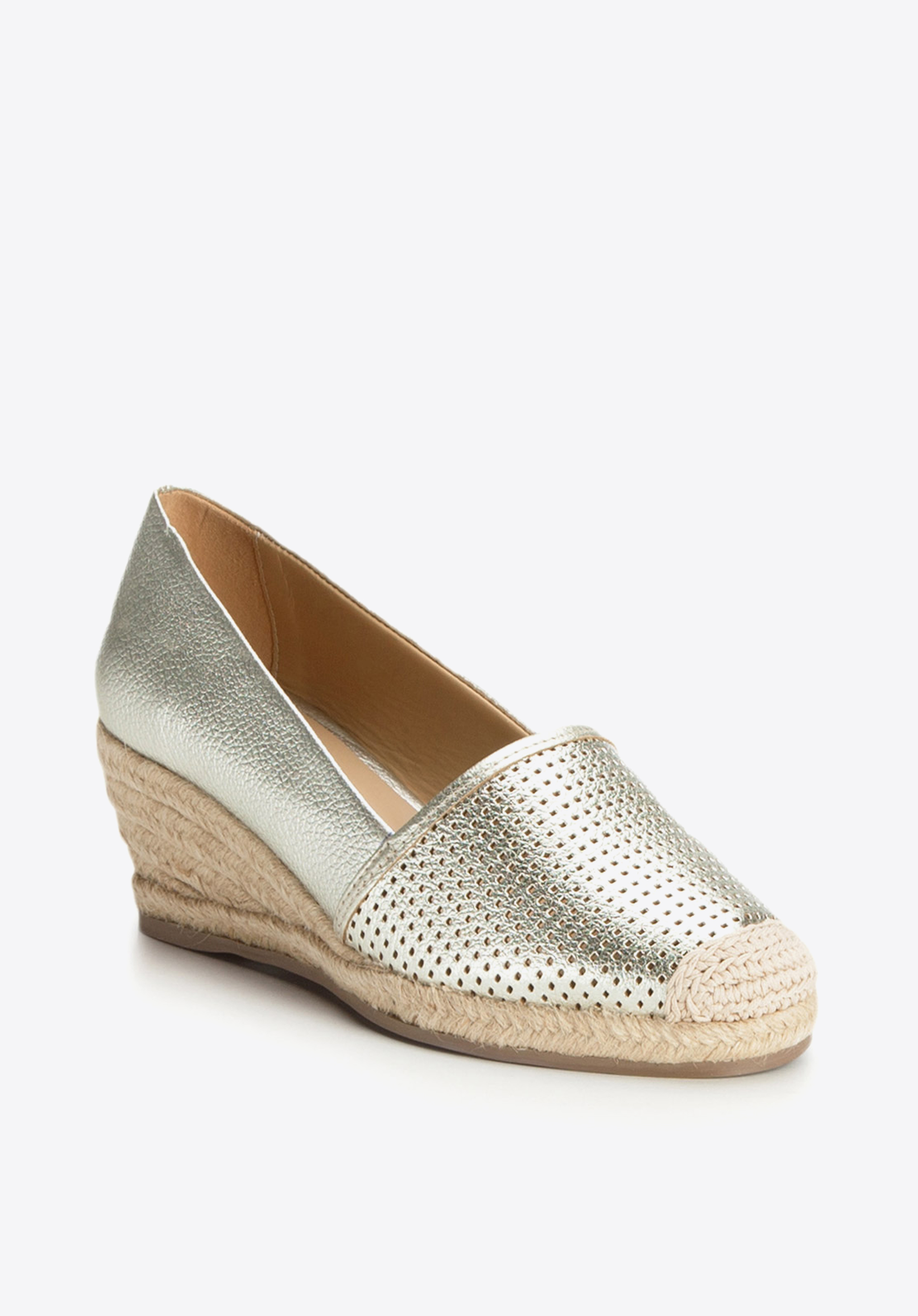 ESPADRILLE, silber, 86-D-701-S-40, Bild 1