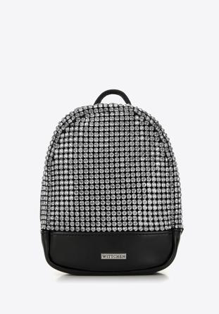 Kleiner Rucksack für Frauen., silber, 98-4Y-022-S, Bild 1