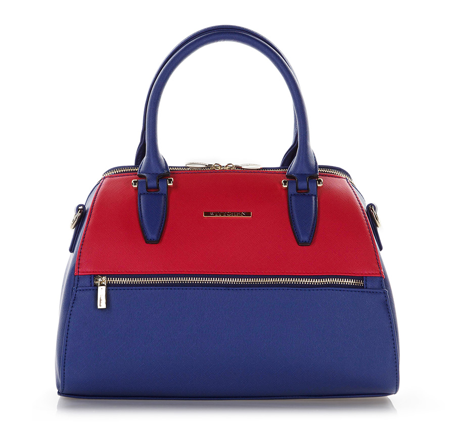 

Сумка женская, Сине - красный