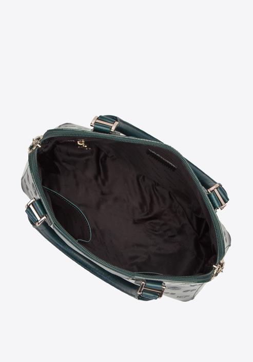 Dámská kabelka, smaragdová, 34-4-237-0, Obrázek 3