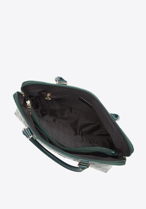 Dámská kabelka, smaragdová, 34-4-238-0, Obrázek 3