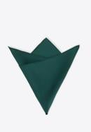 Jednobarevný hedvábný kapesníček, smaragdová, 96-7P-001-Z, Obrázek 2