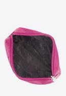 Kisméretű női neszeszer táska, sötét rózsaszín, 95-3-101-B, Fénykép 3