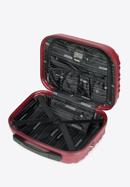 ABS bordázott utazó neszeszer táska, sötét vörös, 56-3A-314-91, Fénykép 5