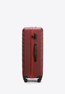 ABS nagy bőrönd ferde ráccsal, sötét vörös, 56-3A-553-91, Fénykép 2
