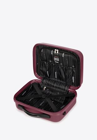 ABS utazási kozmetikai táska, sötét vörös, 56-3A-634-35, Fénykép 1