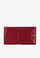 Kisméretű női bőr pénztárca, sötét vörös, 21-1-065-L30, Fénykép 2