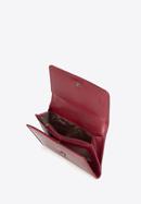 Lakkbőr női pénztárca, sötét vörös, 14-1L-002-N, Fénykép 4