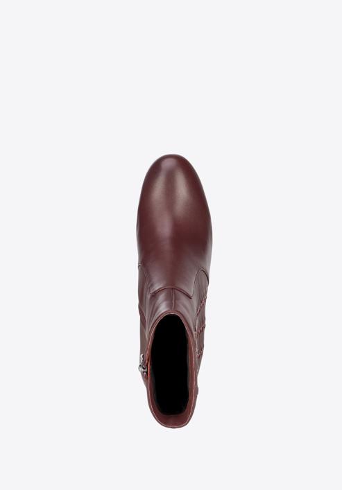 Női cipő, sötét vörös, 89-D-909-2-40, Fénykép 5