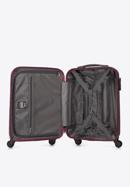 Polikarbonát kis kabin bőrönd, sötét vörös, 56-3P-111-35, Fénykép 5