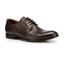 Férfi cipők, sötétbarna, 90-M-908-4-41, Fénykép 1