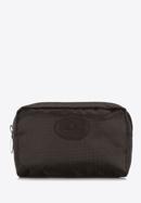 Kisméretű női neszeszer táska, sötétbarna, 95-3-101-N, Fénykép 1