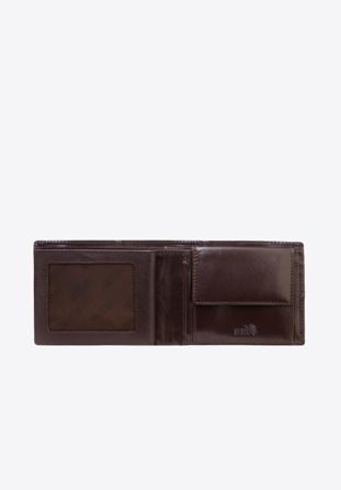 Férfi bőr pénztárca, sötétbarna, 14-1-116-L4, Fénykép 1