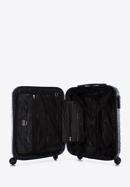 ABS bordázott kabin bőrönd, sötétkék, 56-3A-311-31, Fénykép 5