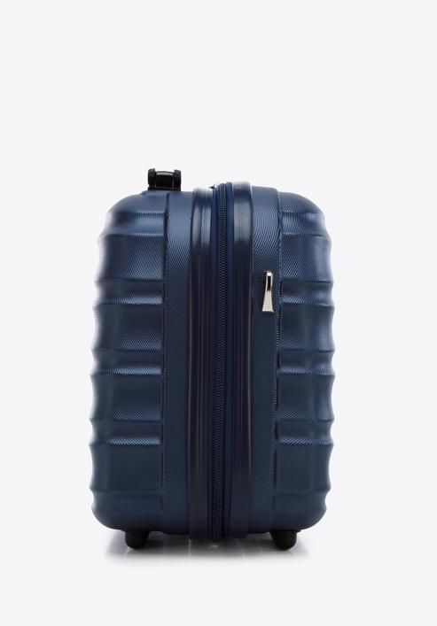ABS bordázott utazó neszeszer táska, sötétkék, 56-3A-314-11, Fénykép 2