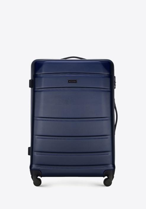 ABS nagy bőrönd, sötétkék, 56-3A-653-90, Fénykép 1
