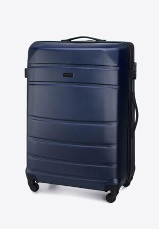 ABS nagy bőrönd, sötétkék, 56-3A-653-90, Fénykép 1